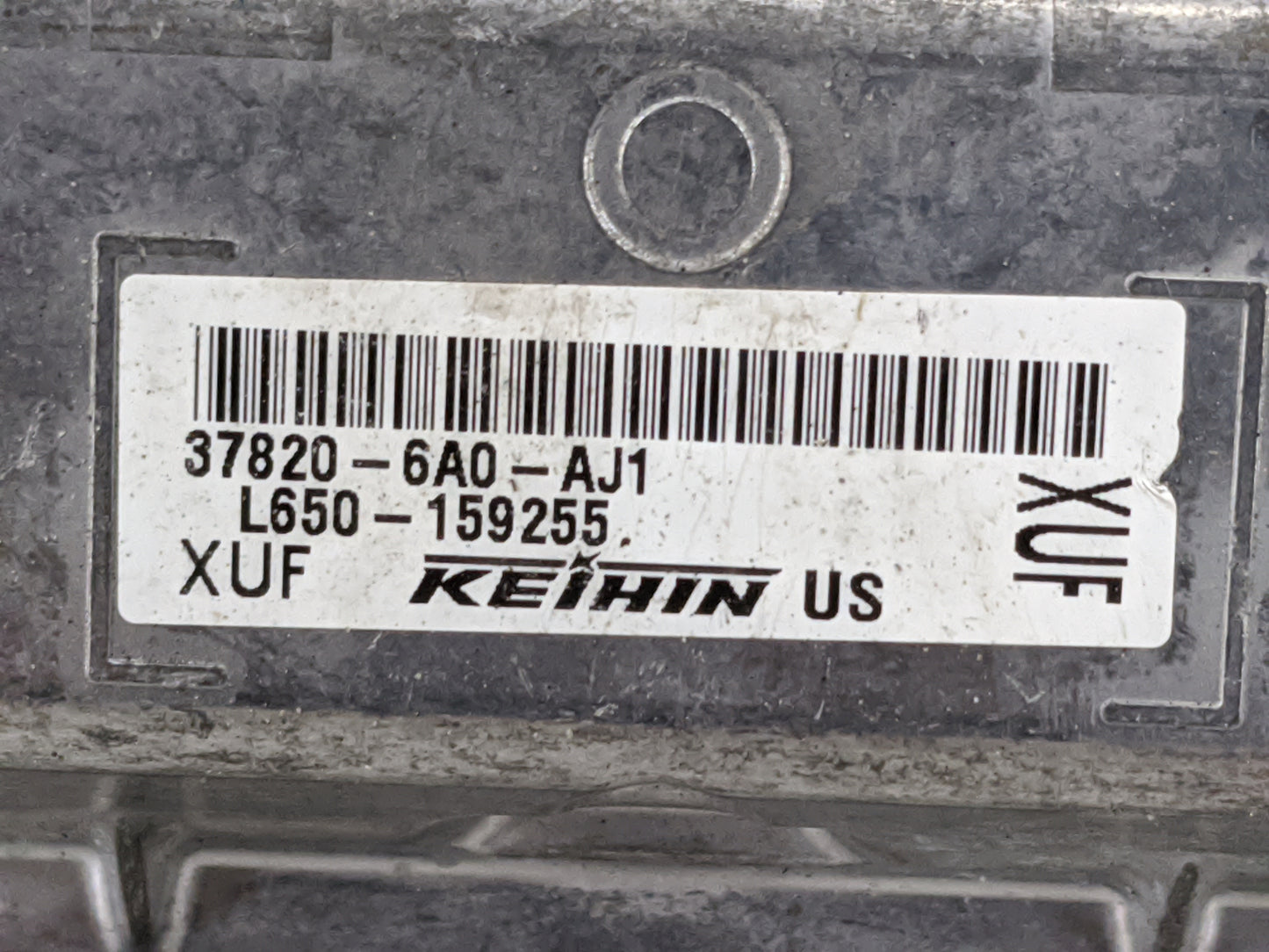 2022 Honda Accord PCM Engine Control Computer ECU ECM PCU OEM P/N:37820-6A0-AJ1 L650-159255 Fits OEM Used Auto Parts - Oemus