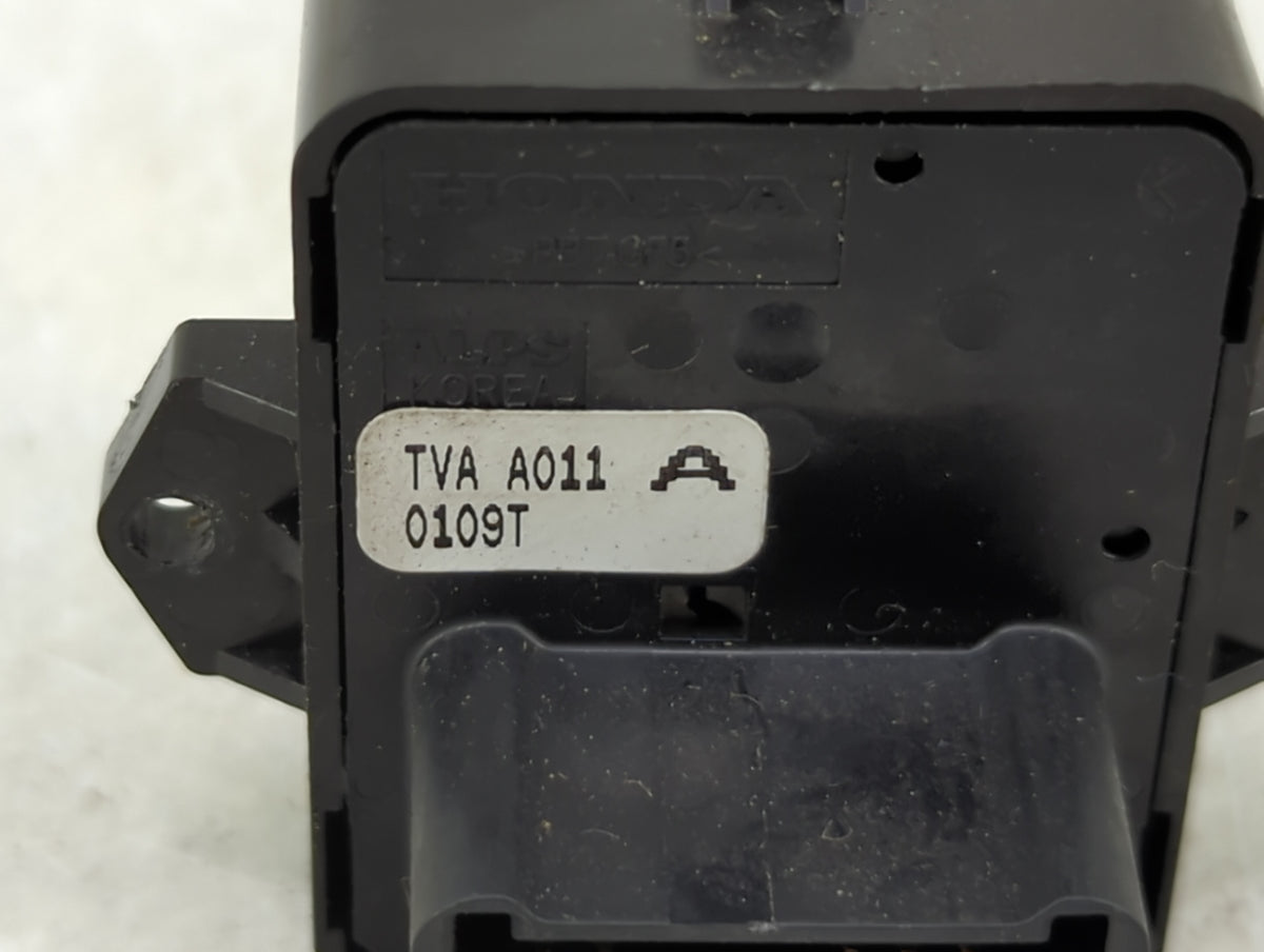 2022 Honda Accord Master Power Window Switch Replacement Driver Side Left P/N:TVA A011 Fits OEM Used Auto Parts - Oemusedaut