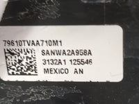 2022 Honda Accord Climate Control Module Temperature AC/Heater Replacement P/N:79610TVAA710M1 SANWA2A958A Fits OEM Used Auto