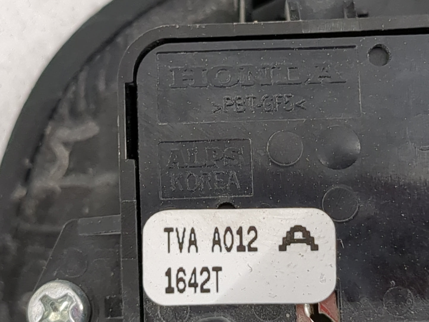 2018-2022 Honda Accord Master Power Window Switch Replacement Driver Side Left P/N:TVA A012 Fits Fits 2018 2019 2020 2021 20