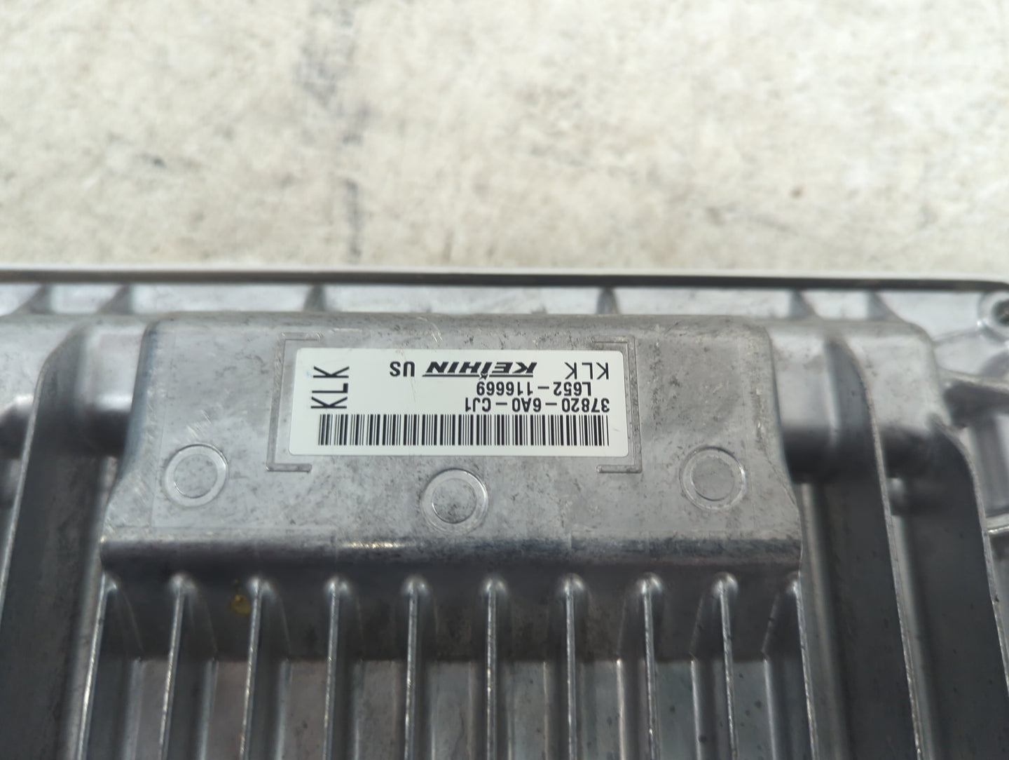 2022 Honda Accord PCM Engine Control Computer ECU ECM PCU OEM P/N:37820-6A0-CJ1 L652-116669 Fits OEM Used Auto Parts - Oemus