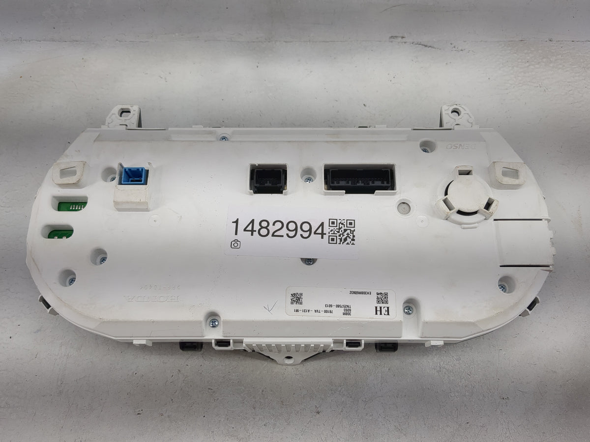 2021-2022 Honda Accord Instrument Cluster Speedometer Gauges P/N:78100-TVA-A131-M1 TN257580-6013 Miles: Fits Fits 2021 2022 