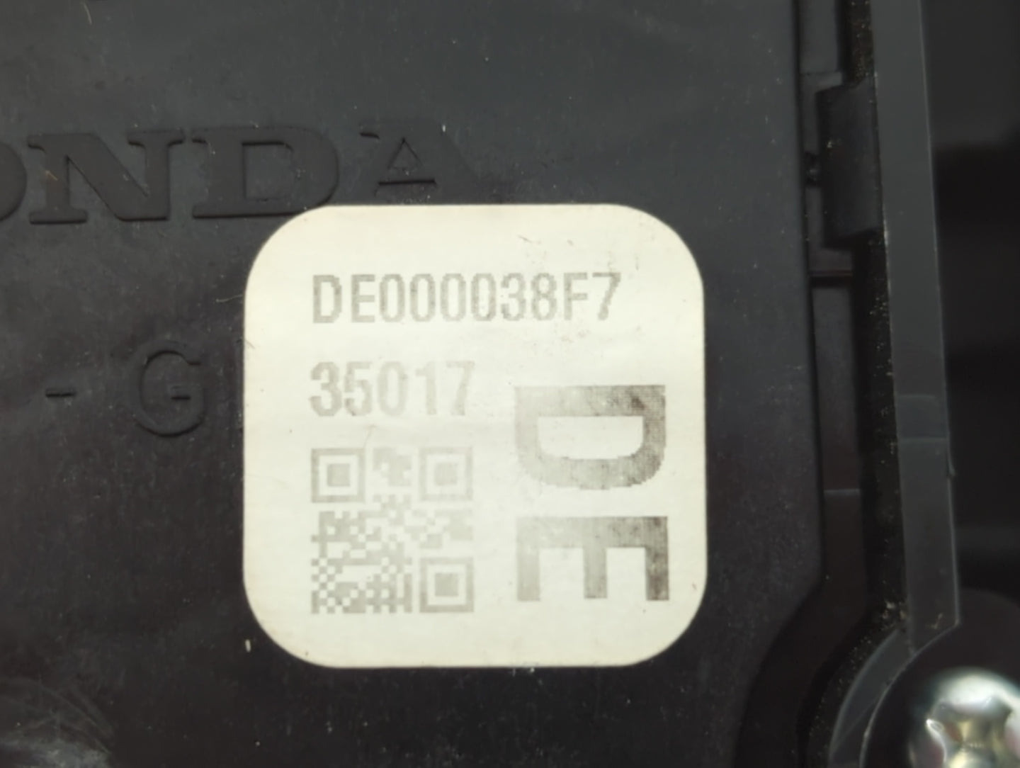 2018-2022 Honda Accord Master Power Window Switch Replacement Driver Side Left P/N:DE000038F7 35017 Fits OEM Used Auto Parts