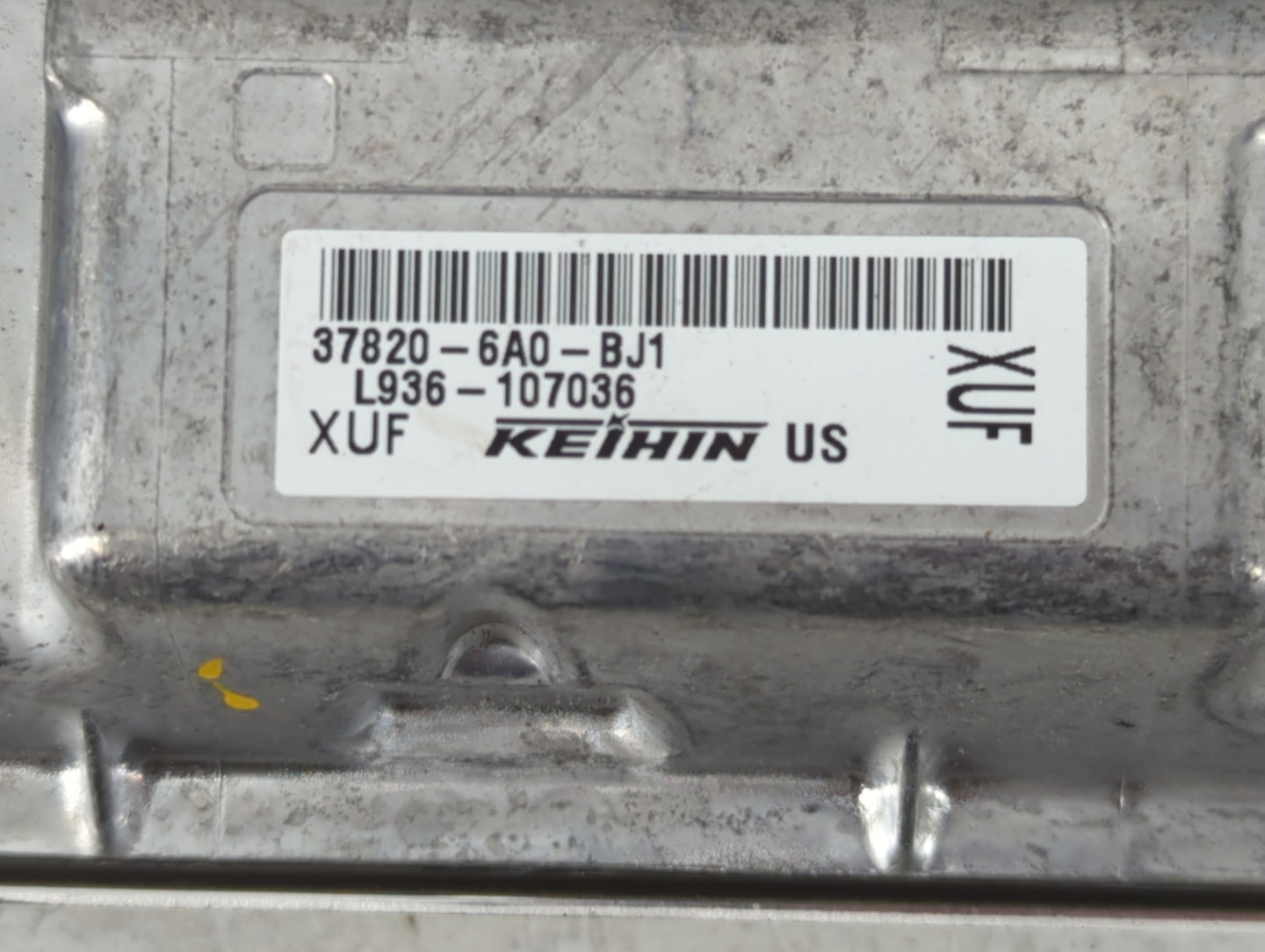 2022 Honda Accord PCM Engine Control Computer ECU ECM PCU OEM P/N:37820-6A0-BJ1 Fits OEM Used Auto Parts - Oemusedautoparts1
