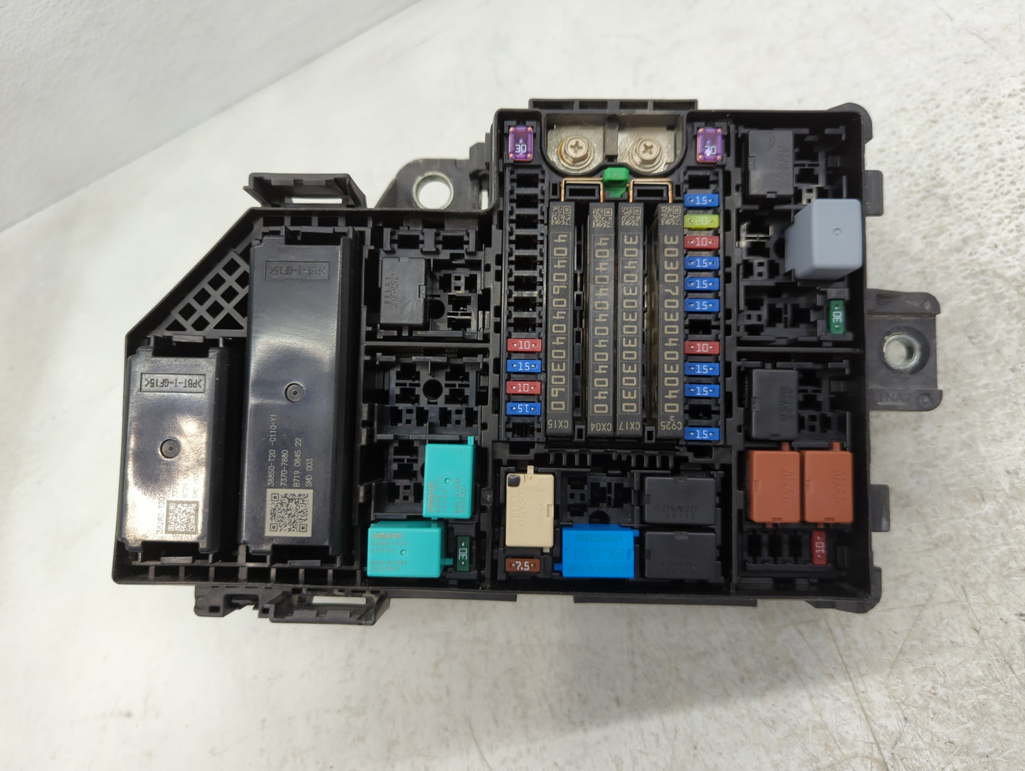 2022 Honda Civic Fusebox Fuse Box Panel Relay Module P/N:38280-T20-A010 Fits OEM Used Auto Parts - Oemusedautoparts1.com
