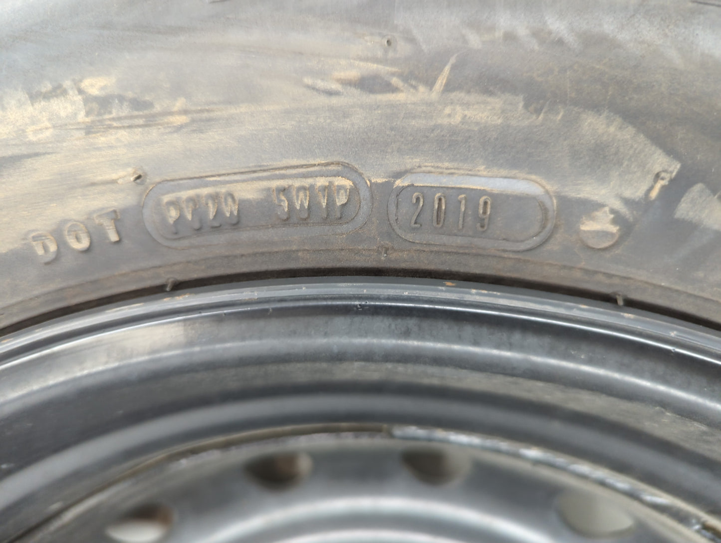 2022 Honda Civic Spare Donut Tire Wheel Rim Oem - Oemusedautoparts1.com