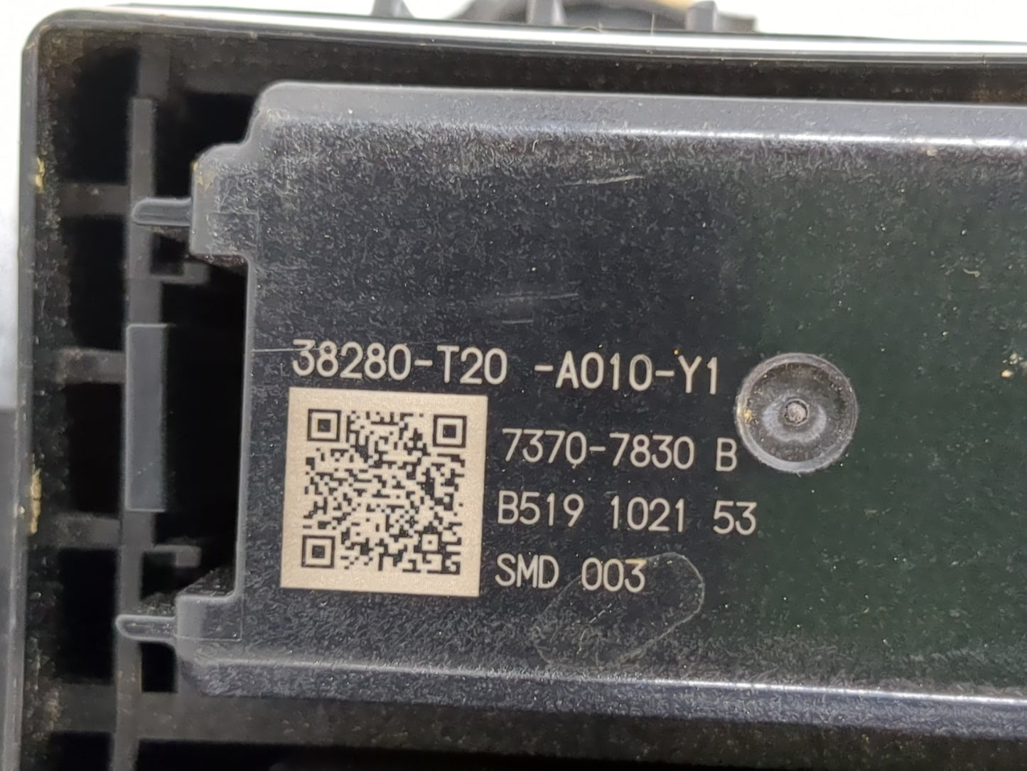 2022 Honda Civic Fusebox Fuse Box Panel Relay Module P/N:38280-T20-A010-Y1 Fits OEM Used Auto Parts - Oemusedautoparts1.com