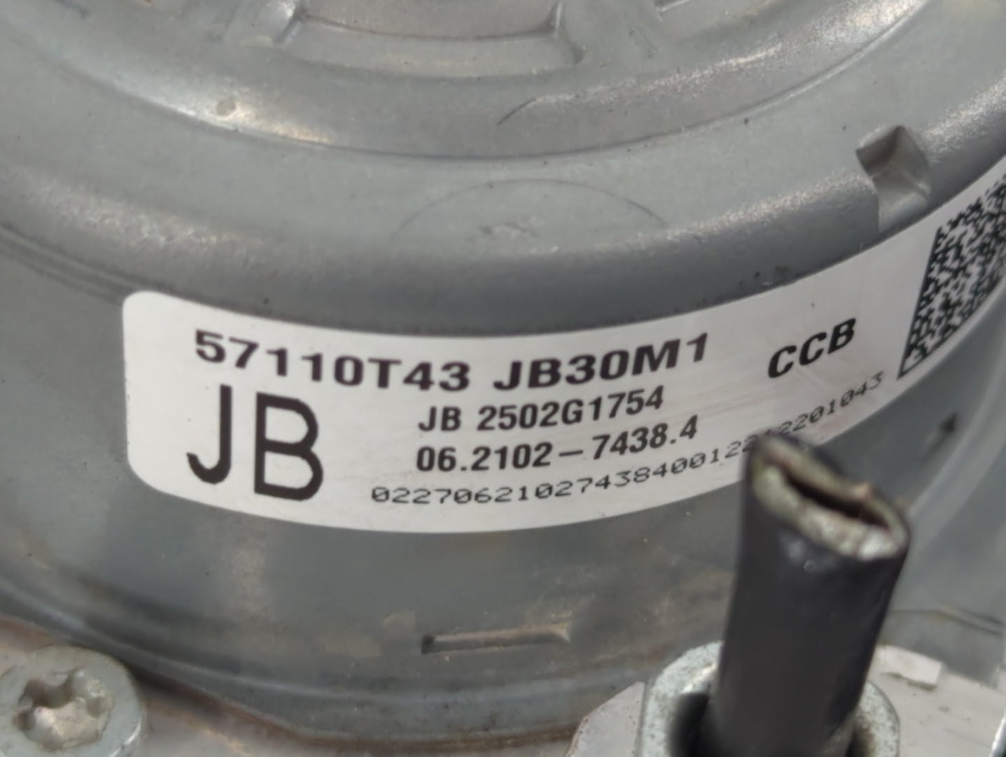 2022 Honda Civic ABS Pump Control Module Replacement P/N:57110T43 JB30M Fits OEM Used Auto Parts - Oemusedautoparts1.com