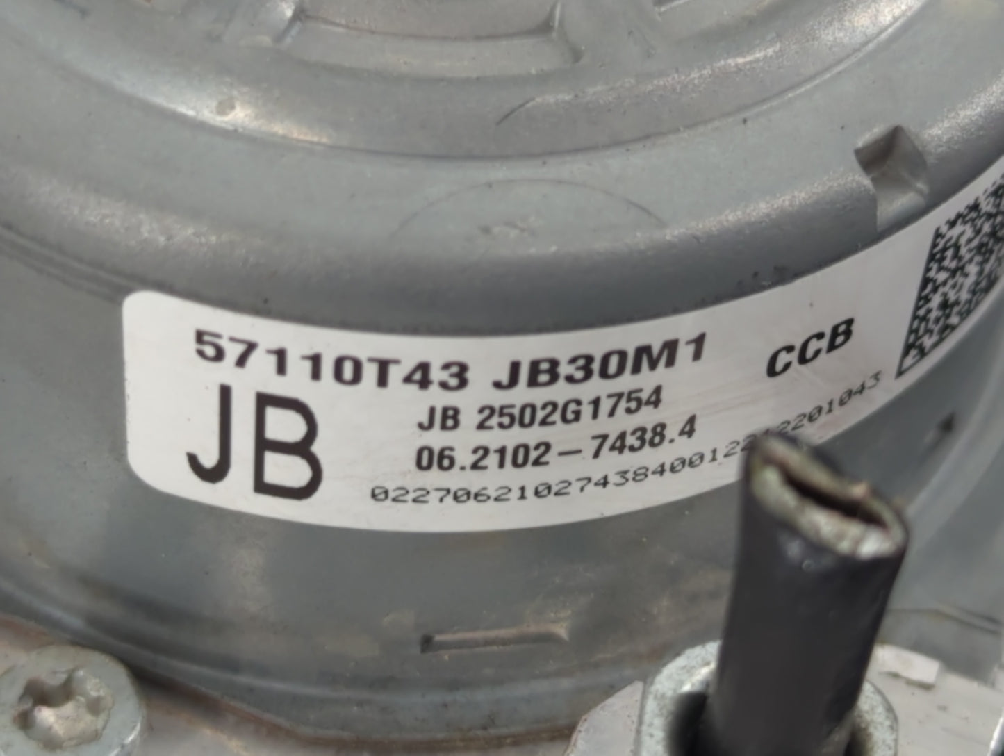 2022 Honda Civic ABS Pump Control Module Replacement P/N:57110T43 JB30M Fits OEM Used Auto Parts - Oemusedautoparts1.com