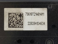 2022 Honda Civic Climate Control Module Temperature AC/Heater Replacement P/N:79610T21A014M1 79610T21A013M1 Fits OEM Used Au