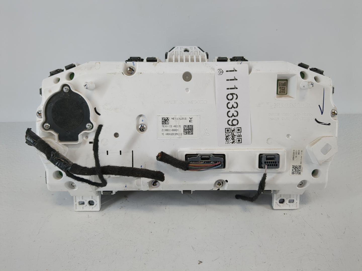 2022 Honda Civic Instrument Cluster Speedometer Gauges P/N:78100-T23-A012 M1 Fits OEM Used Auto Parts - Oemusedautoparts1.co