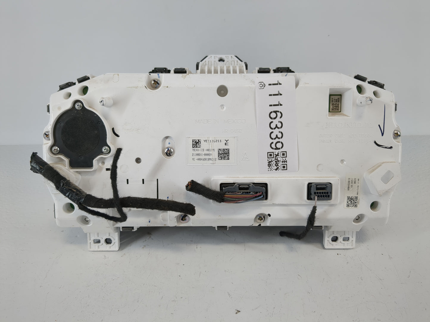 2022 Honda Civic Instrument Cluster Speedometer Gauges P/N:78100-T23-A012 M1 Fits OEM Used Auto Parts - Oemusedautoparts1.co