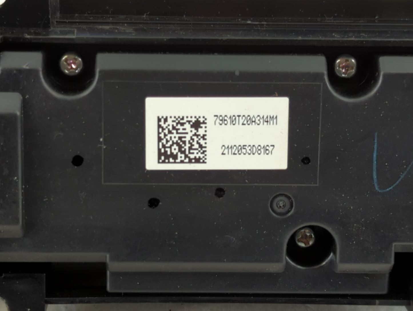 2022 Honda Civic Climate Control Module Temperature AC/Heater Replacement P/N:NH900L 11722050337 Fits OEM Used Auto Parts - 