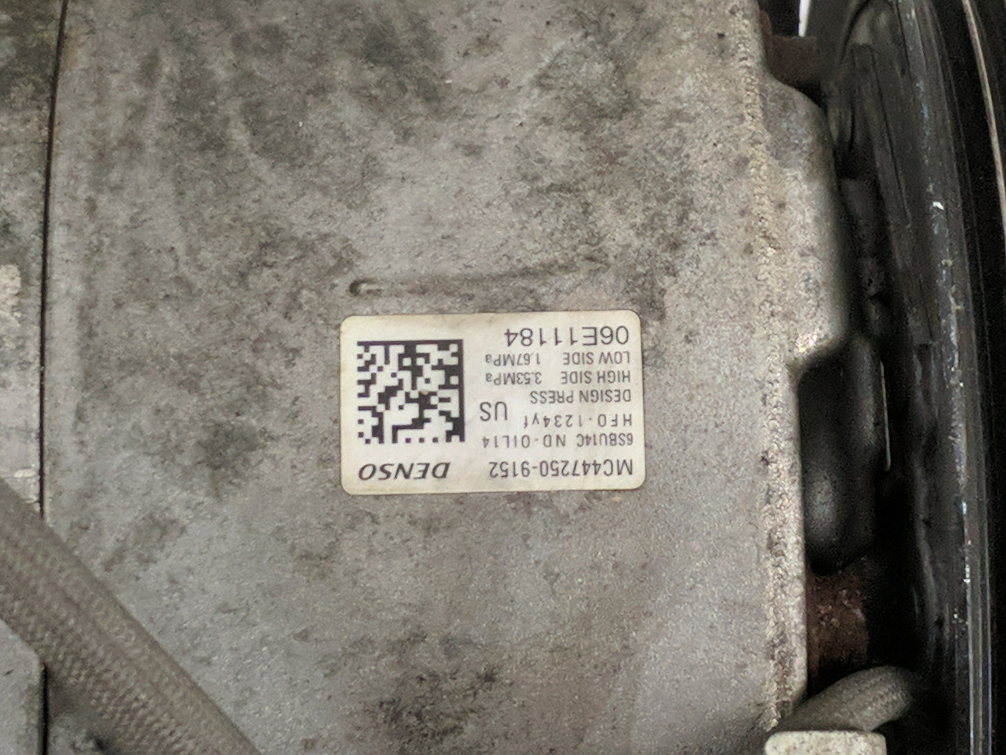 2022-2022 Honda Civic Air Conditioning A/c Ac Compressor Oem - Oemusedautoparts1.com