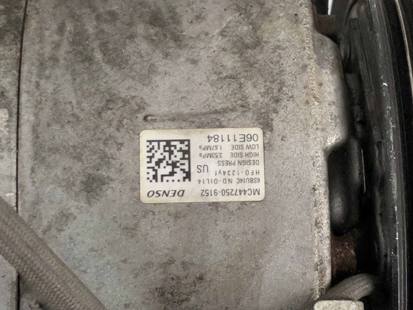 2022-2022 Honda Civic Air Conditioning A/c Ac Compressor Oem - Oemusedautoparts1.com