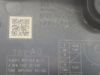 2022 Honda Civic Fusebox Fuse Box Panel Relay Module P/N:T20-A0 Fits OEM Used Auto Parts - Oemusedautoparts1.com