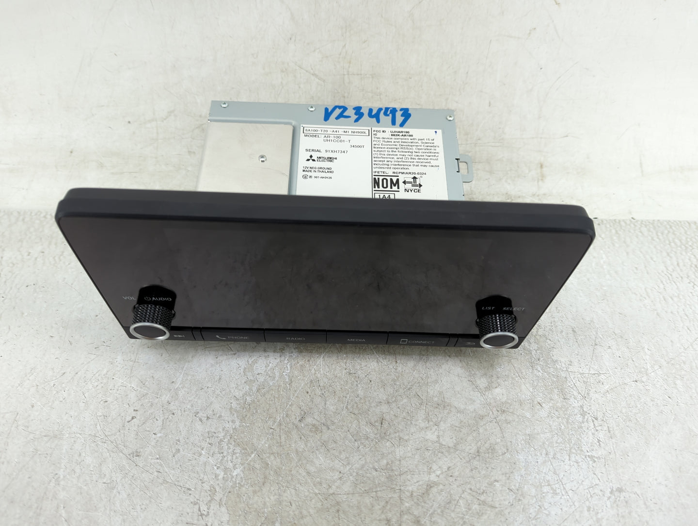 2022 Honda Civic Radio AM FM Cd Player Receiver Replacement P/N:8A100-T20-A41-M1 Fits OEM Used Auto Parts - Oemusedautoparts