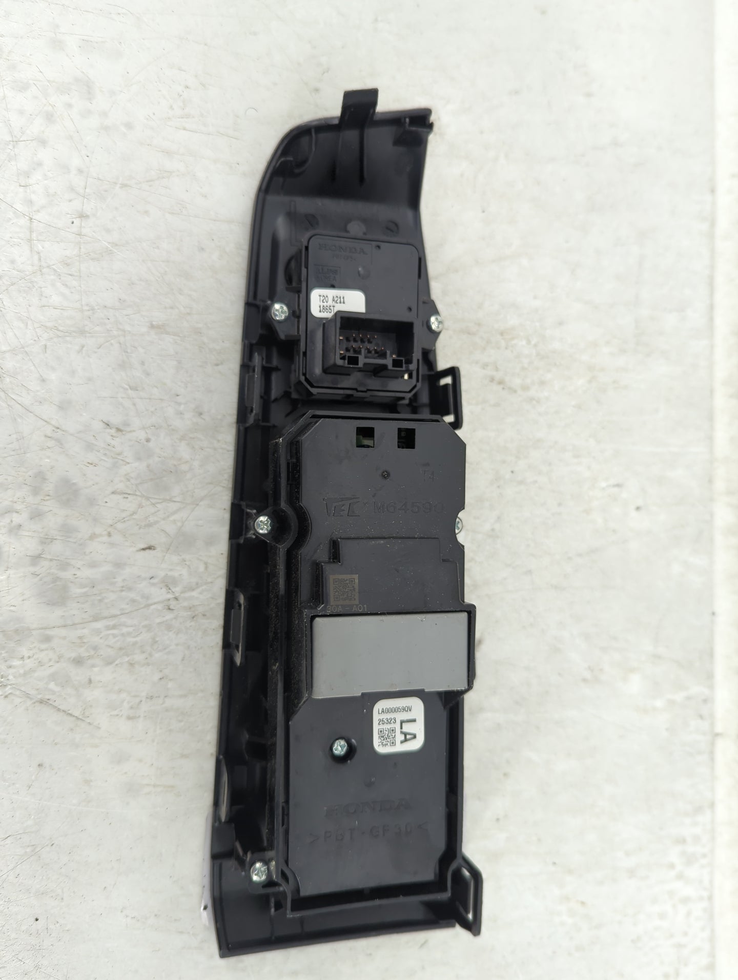 2022 Honda Civic Master Power Window Switch Replacement Driver Side Left Fits OEM Used Auto Parts - Oemusedautoparts1.com
