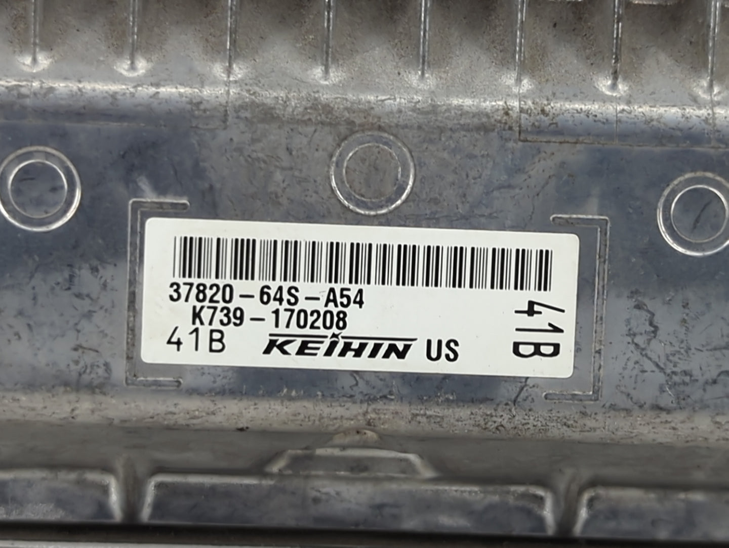 2022 Honda Civic PCM Engine Control Computer ECU ECM PCU OEM P/N:37820-64S-A54 K739-170208 Fits OEM Used Auto Parts - Oemuse