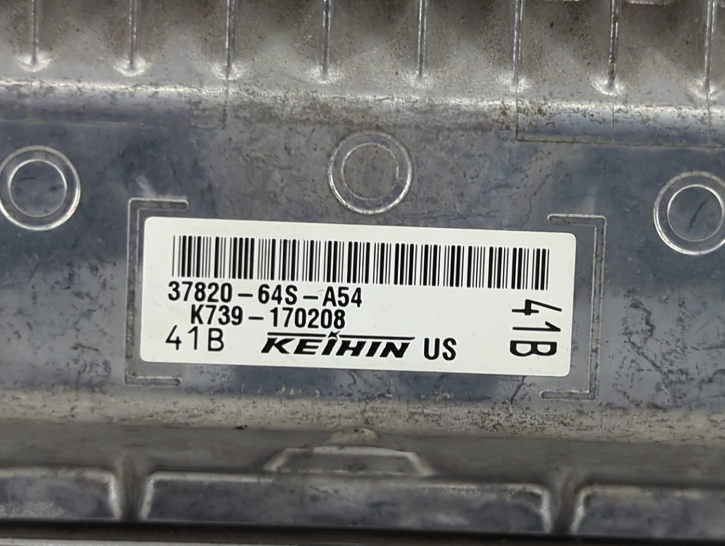 2022 Honda Civic PCM Engine Control Computer ECU ECM PCU OEM P/N:37820-64S-A54 K739-170208 Fits OEM Used Auto Parts - Oemuse
