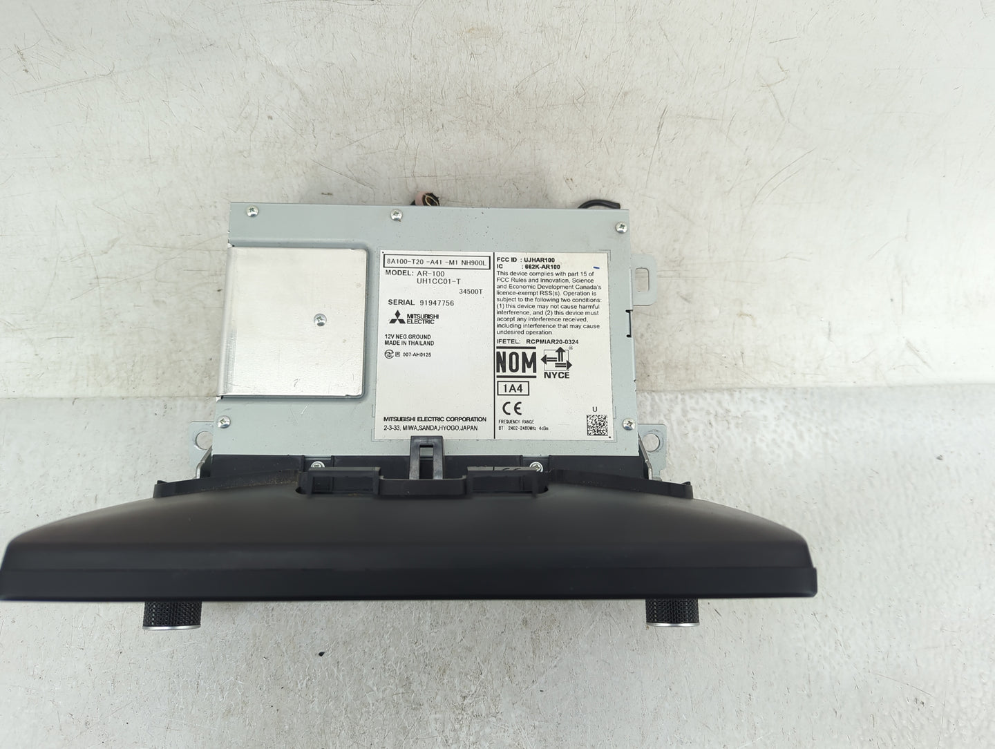 2022 Honda Civic Radio AM FM Cd Player Receiver Replacement P/N:8A100-T20-A41-M1 Fits OEM Used Auto Parts - Oemusedautoparts