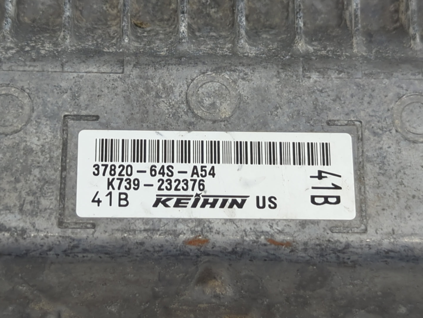 2022 Honda Civic PCM Engine Control Computer ECU ECM PCU OEM P/N:37820-64S-A54 K739-232376 Fits OEM Used Auto Parts - Oemuse