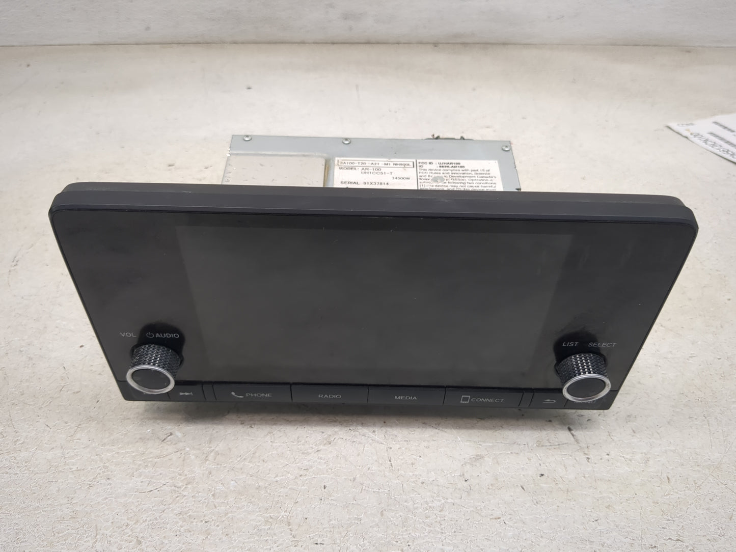2022 Honda Civic Information Display Screen - Oemusedautoparts1.com