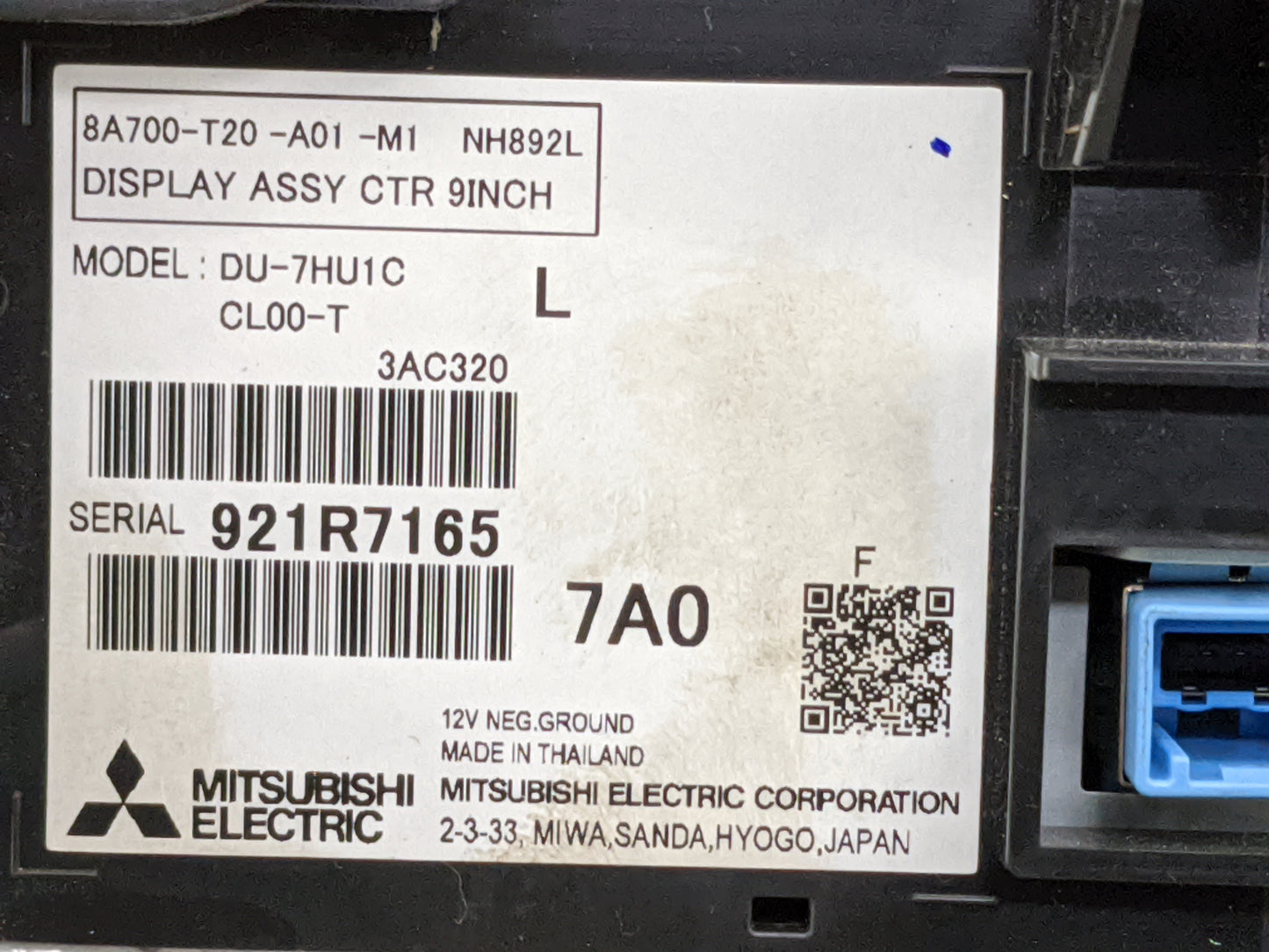 2022 Honda Civic Information Display Screen 1473147 - Oemusedautoparts1.com