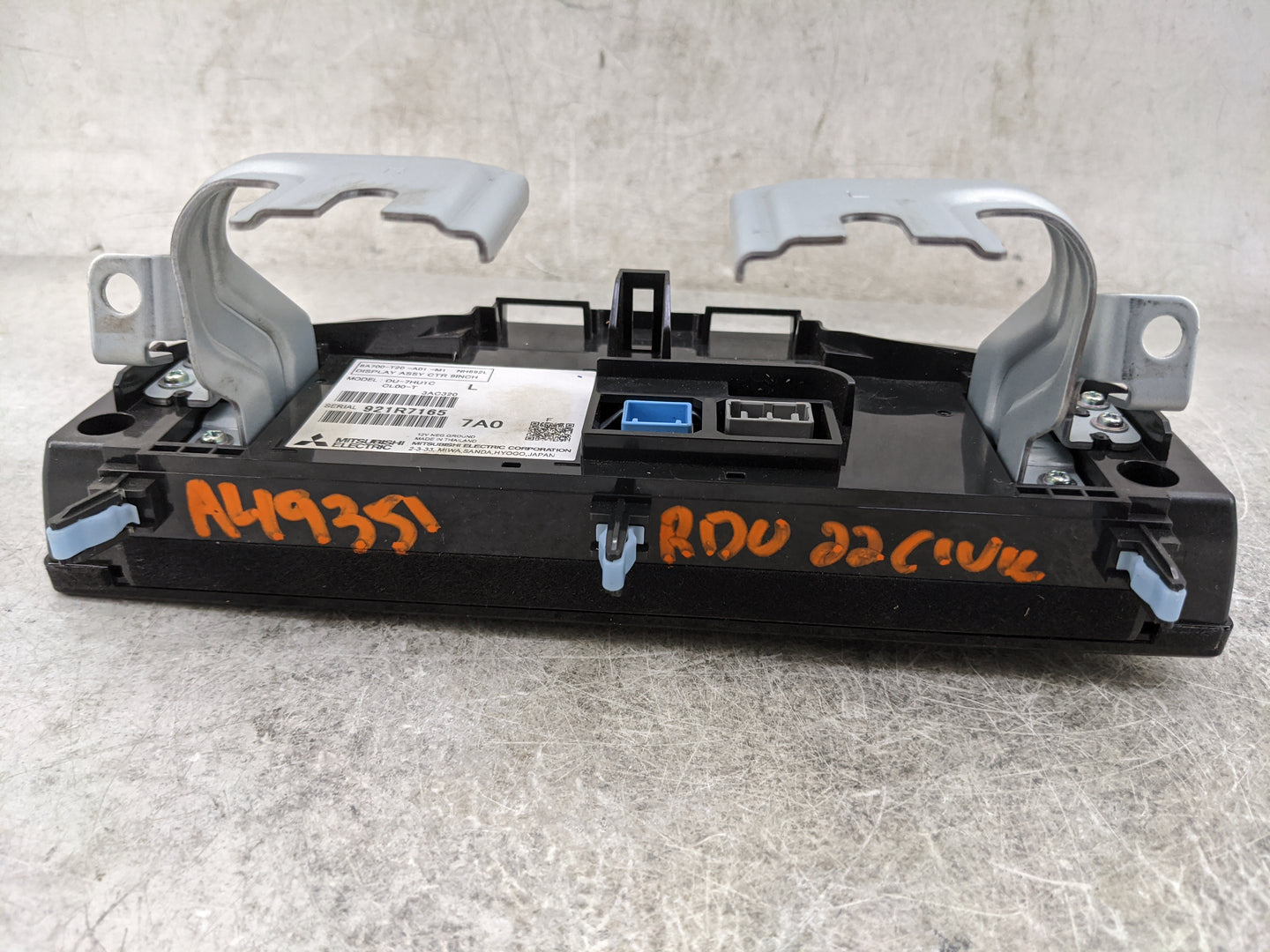 2022 Honda Civic Information Display Screen 1473147 - Oemusedautoparts1.com