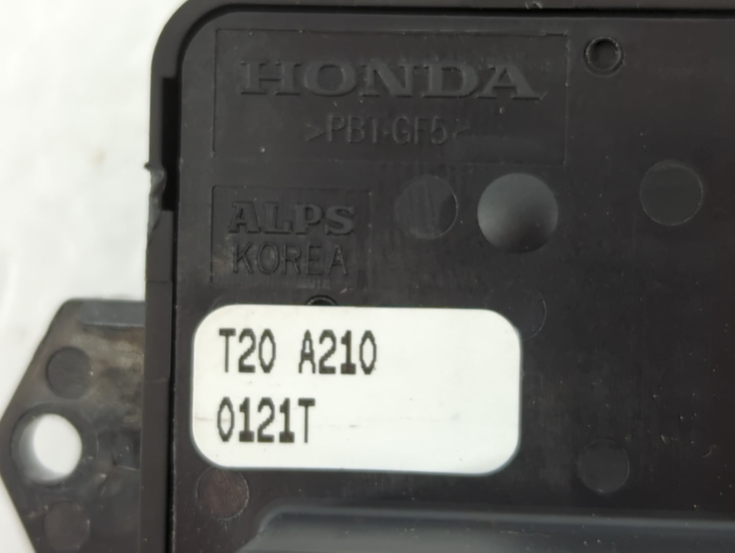 2022 Honda Civic Master Power Window Switch Replacement Driver Side Left P/N:0121T T20 A210 Fits OEM Used Auto Parts - Oemus
