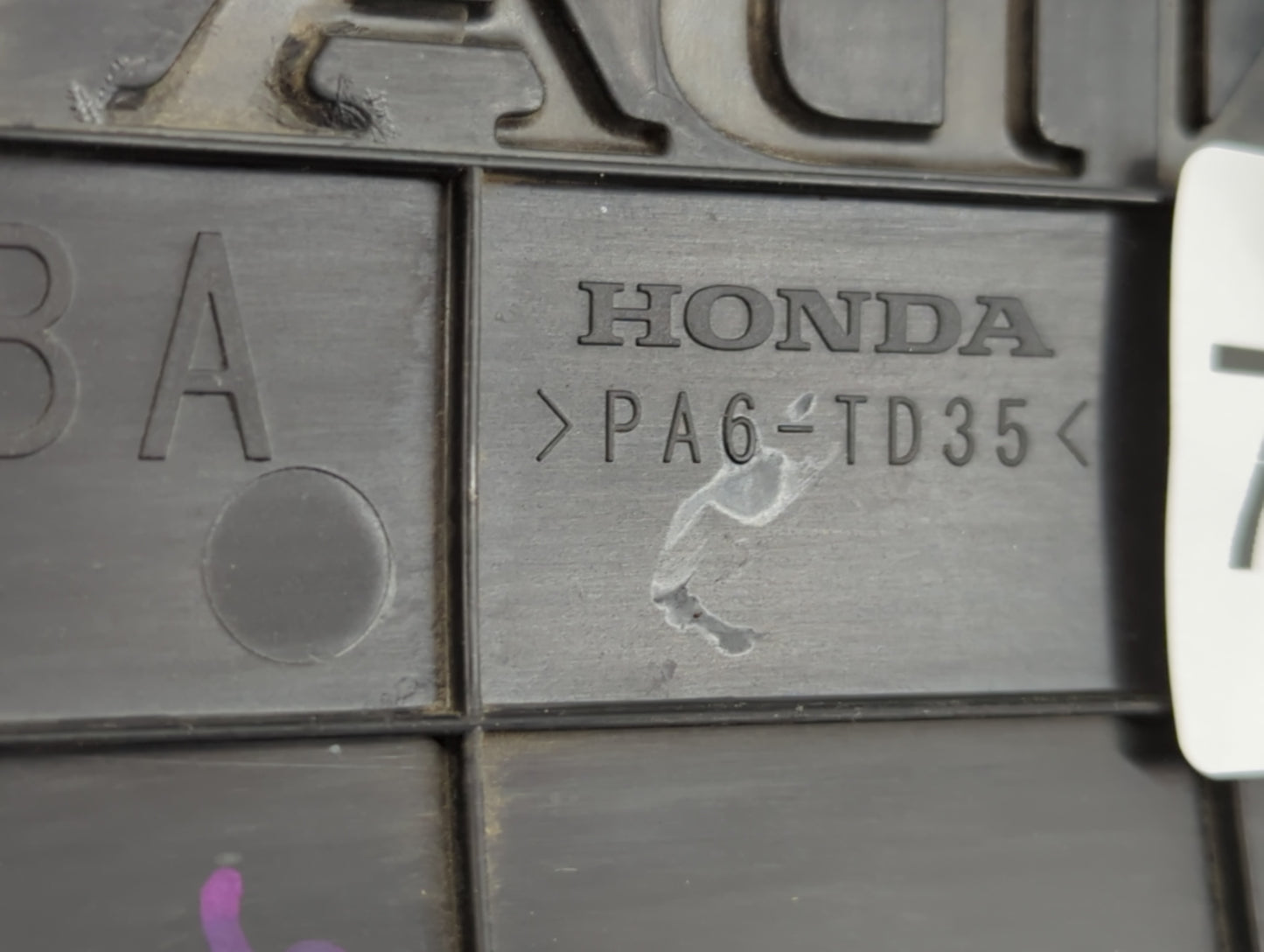 2022 Honda Civic Engine Cover - Oemusedautoparts1.com