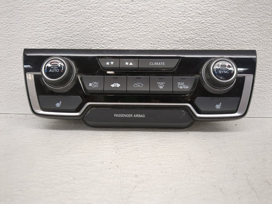 2021-2022 Honda Cr-V Climate Control Module Temperature AC/Heater Replacement Fits Fits 2021 2022 OEM Used Auto Parts - Oemu