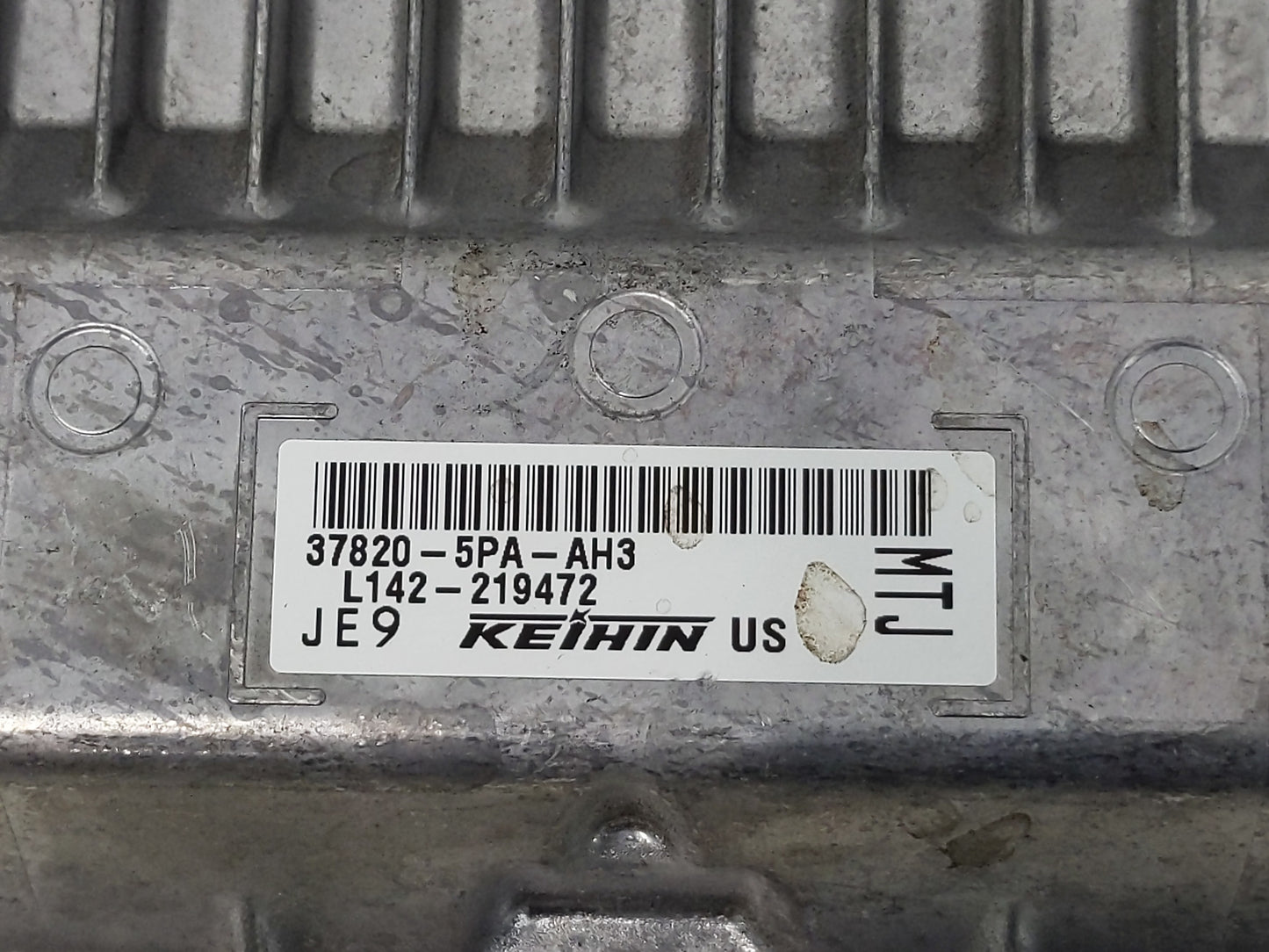 2021-2022 Honda Cr-V PCM Engine Control Computer ECU ECM PCU OEM P/N:37820-5PA-AH3 Fits Fits 2021 2022 OEM Used Auto Parts -