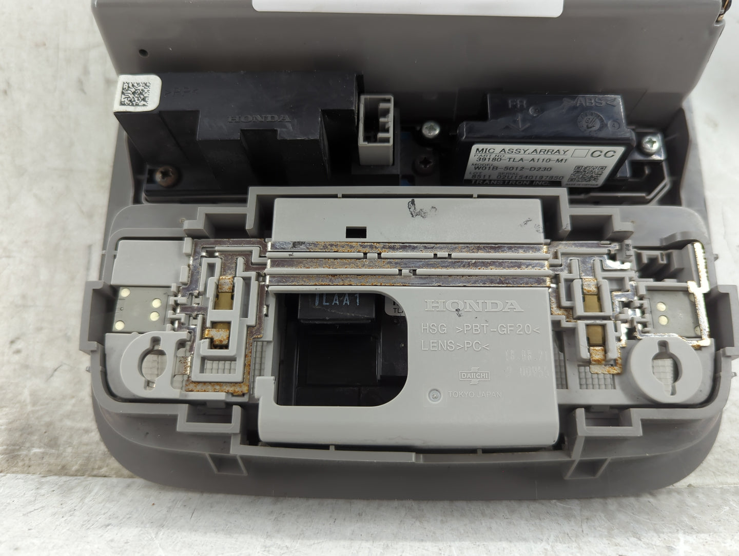 2022 Honda Cr-v Overhead Roof Console 1437898 - Oemusedautoparts1.com