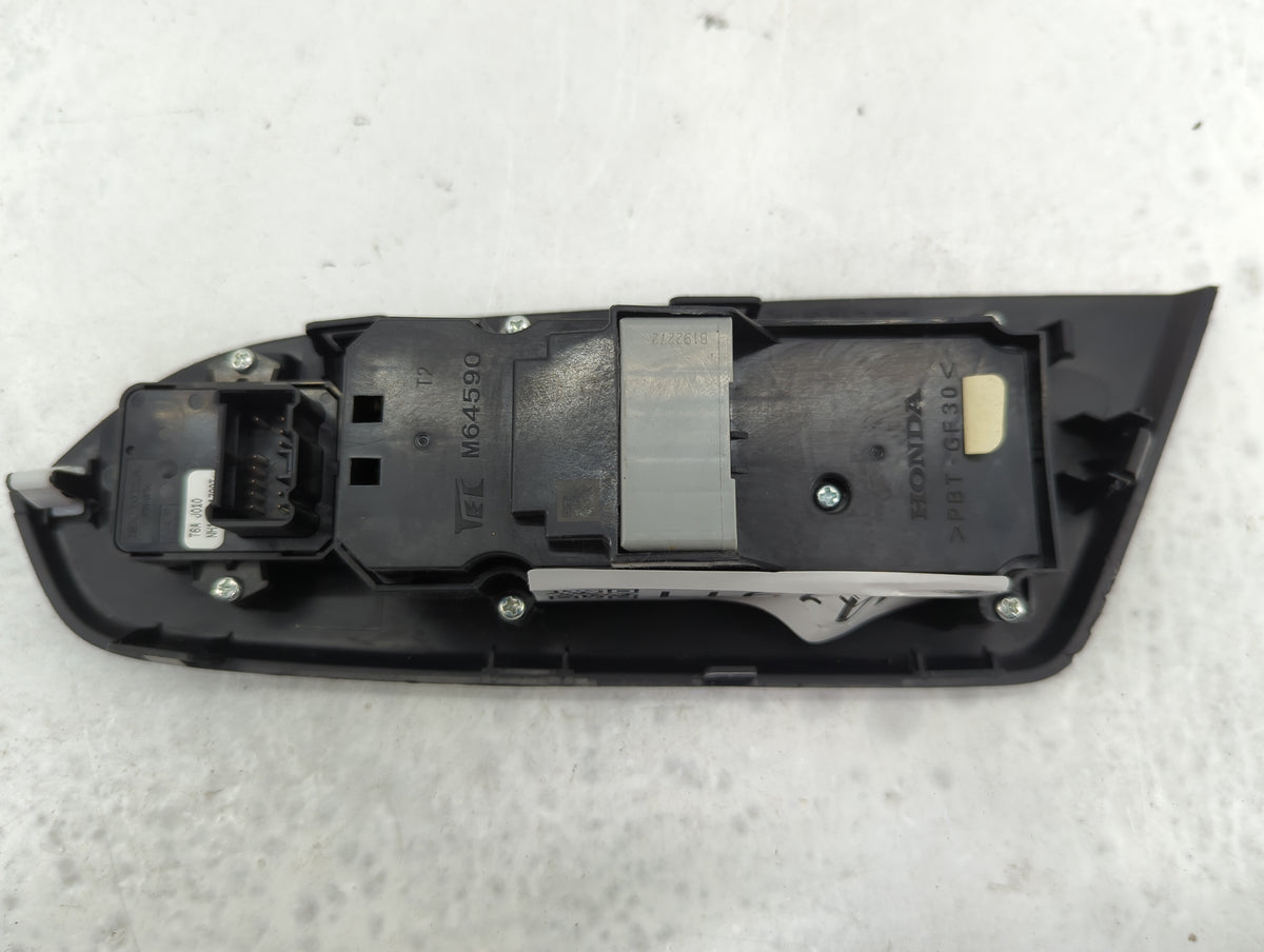 2017-2022 Honda Cr-V Master Power Window Switch Replacement Driver Side Left P/N:T6A J010 Fits Fits 2017 2018 2019 2020 2021