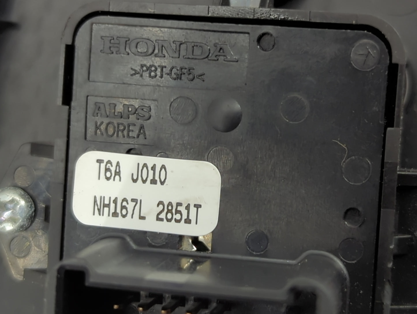 2017-2022 Honda Cr-V Master Power Window Switch Replacement Driver Side Left P/N:T6A J010 Fits Fits 2017 2018 2019 2020 2021