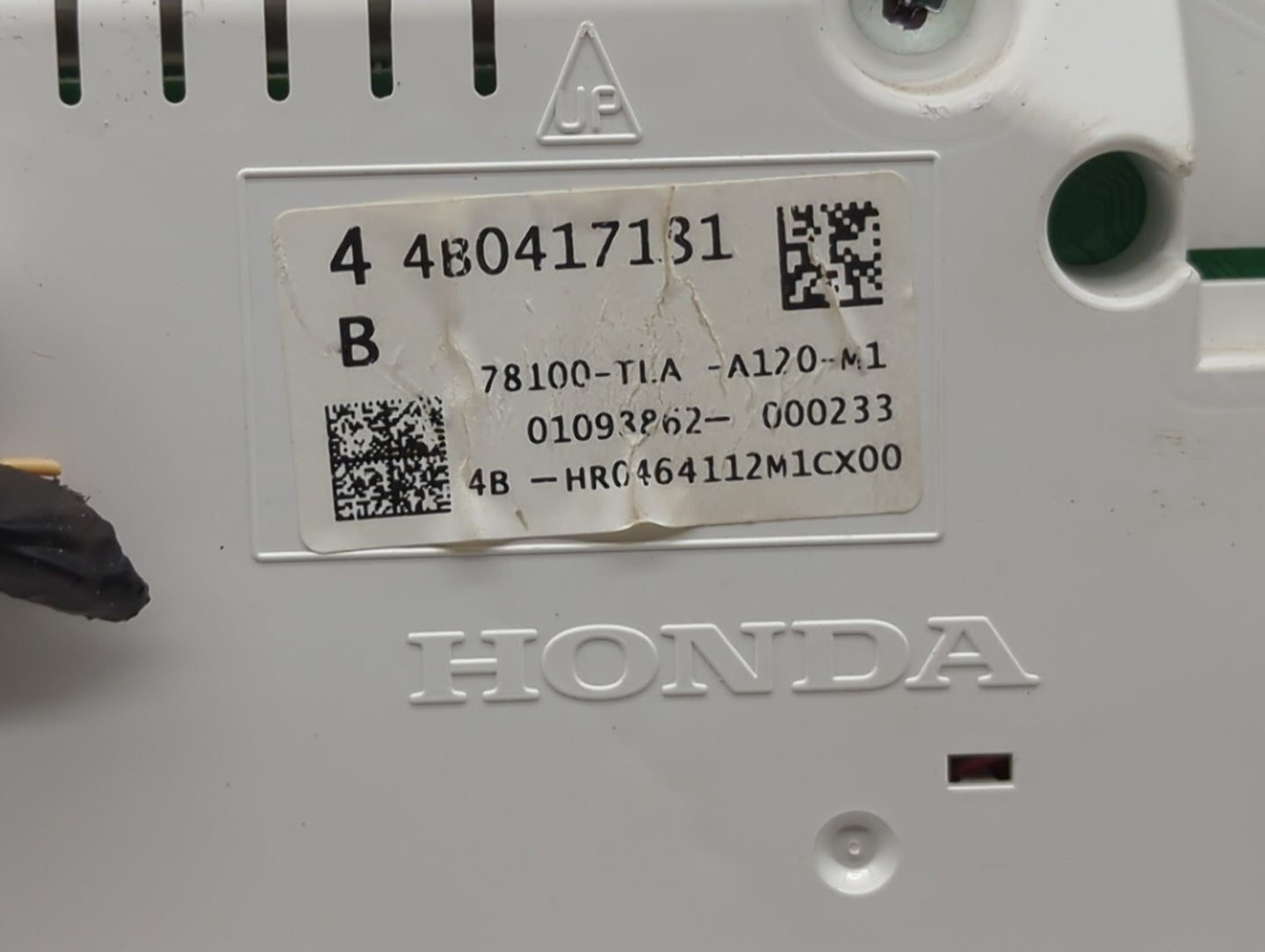 2017-2022 Honda Cr-V Instrument Cluster Speedometer Gauges P/N:78100-TLA-A120-M1 Miles: Fits Fits 2017 2018 2019 2020 2021 2