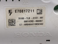 2017-2022 Honda Cr-V Instrument Cluster Speedometer Gauges P/N:78100-TLB-A131-M1 E7-HR0464411M3CX02 Miles:53K Fits OEM Used 