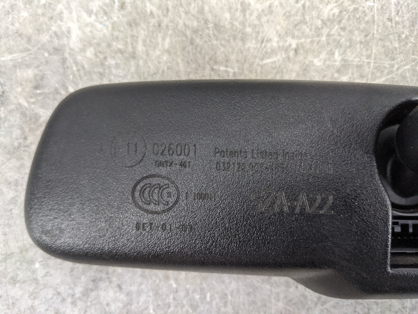 2022 Honda Crv Interior Rear View Mirror Replacement OEM P/N:026001 GNTX-461 Fits OEM Used Auto Parts - Oemusedautoparts1.co