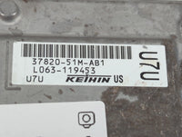 2021-2022 Honda Hr-V PCM Engine Control Computer ECU ECM PCU OEM P/N:37820-51M-AB1 Fits Fits 2021 2022 OEM Used Auto Parts -
