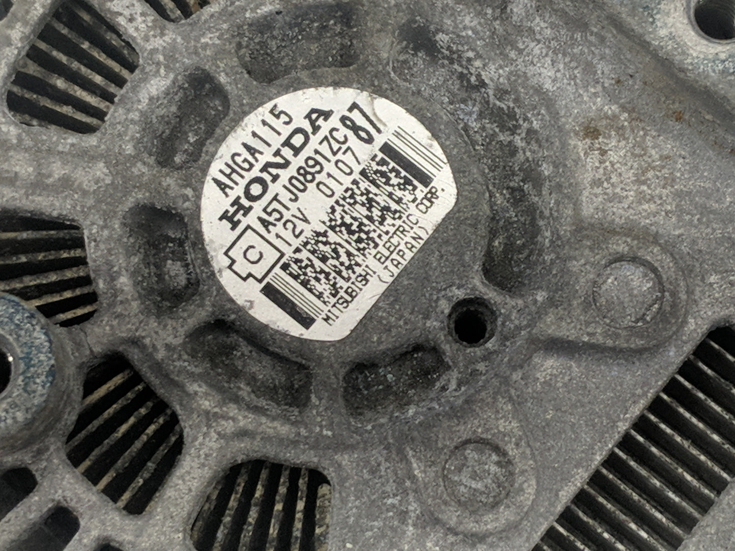 2019-2022 Honda Hr-V Alternator Replacement Generator Charging Assembly Engine OEM P/N:A5TJ0891ZC Fits Fits 2019 2020 2021 2