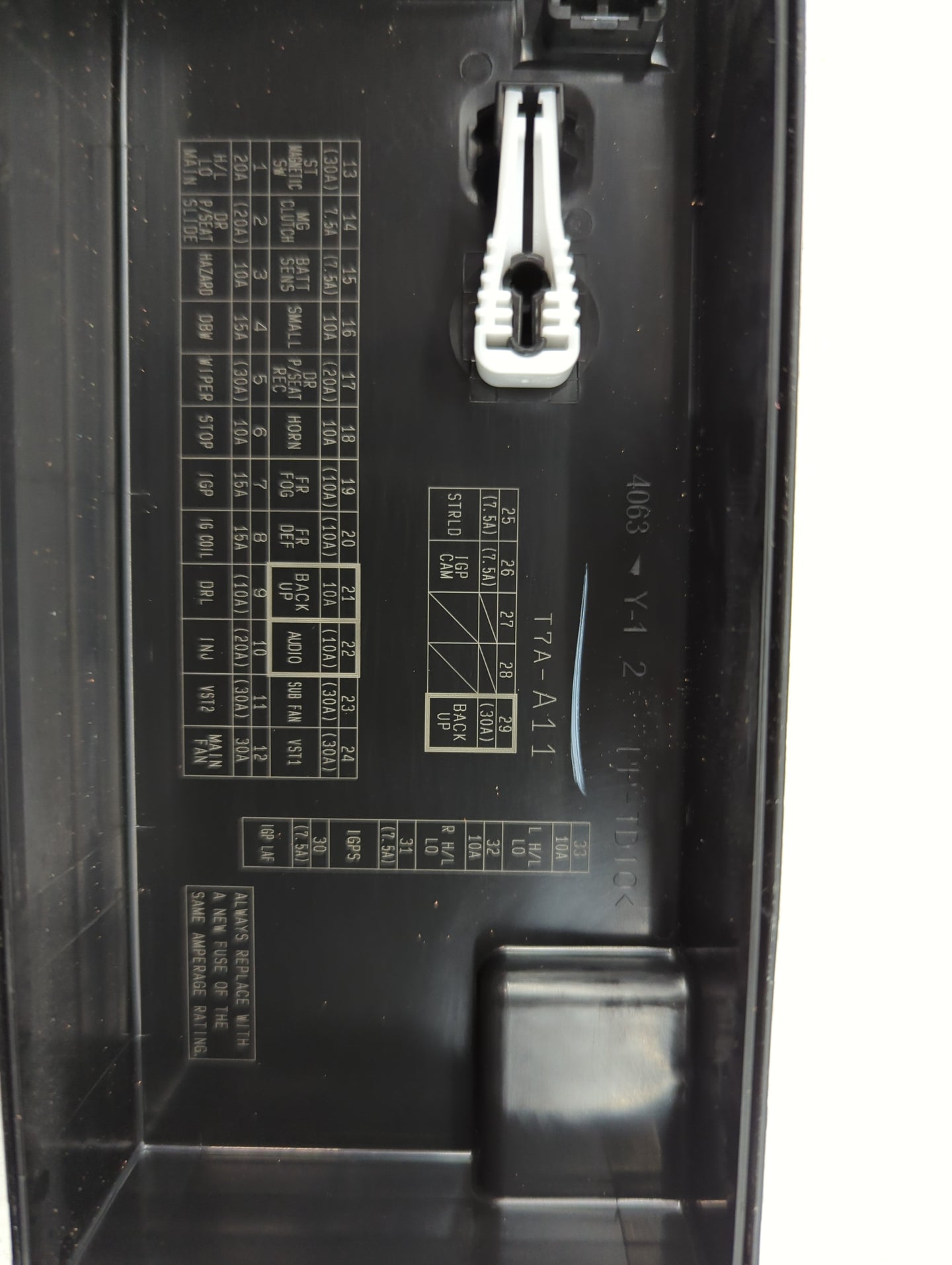 2020-2022 Honda Hr-V Fusebox Fuse Box Panel Relay Module P/N:32120-T7S-A11 Fits Fits 2020 2021 2022 OEM Used Auto Parts - Oe