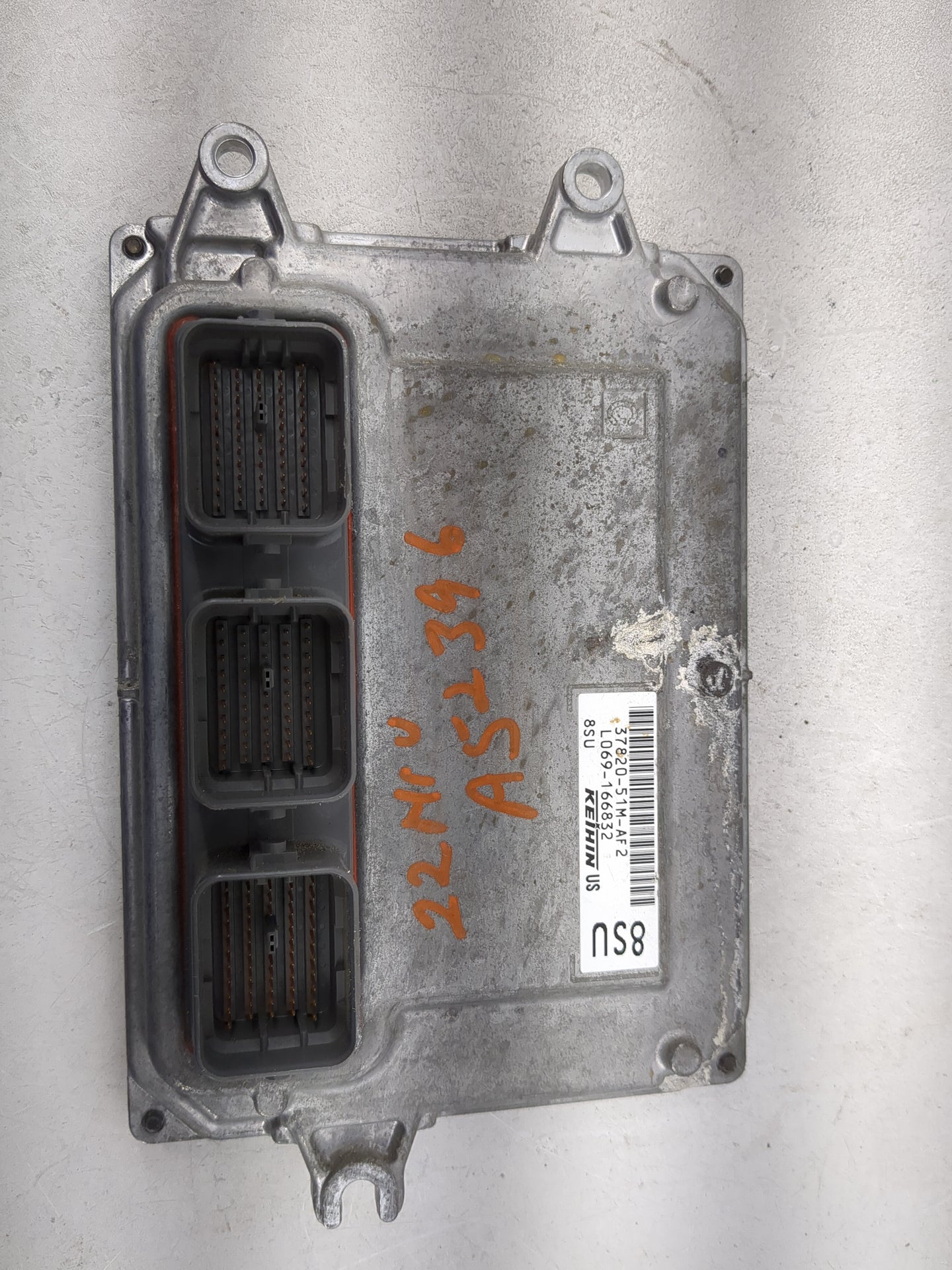 2021-2022 Honda Hr-V PCM Engine Control Computer ECU ECM PCU OEM P/N:37820-51M-AF2 Fits Fits 2021 2022 OEM Used Auto Parts -