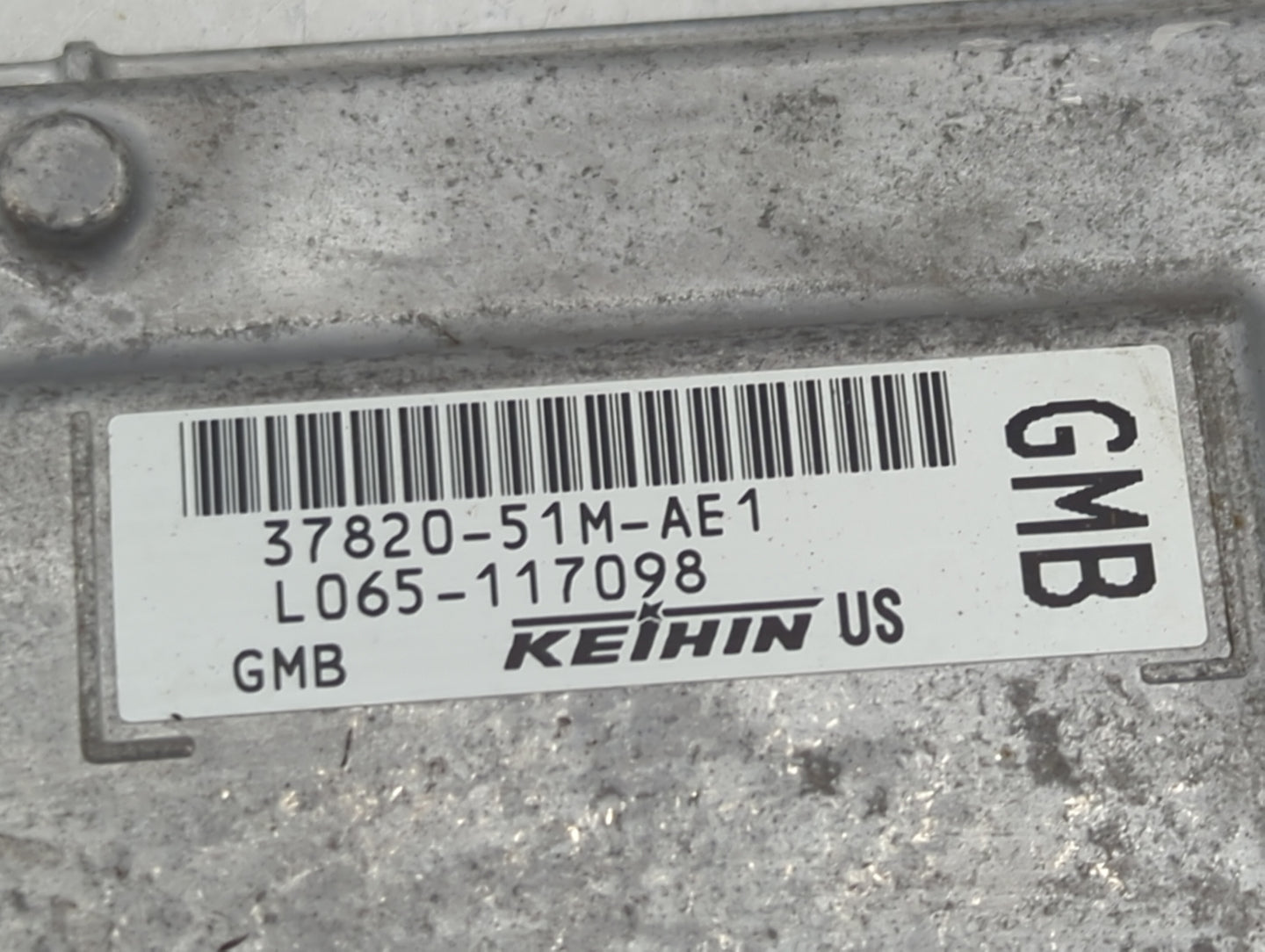 2021-2022 Honda Hr-V PCM Engine Control Computer ECU ECM PCU OEM P/N:37820-51M-AE1 Fits Fits 2021 2022 OEM Used Auto Parts -