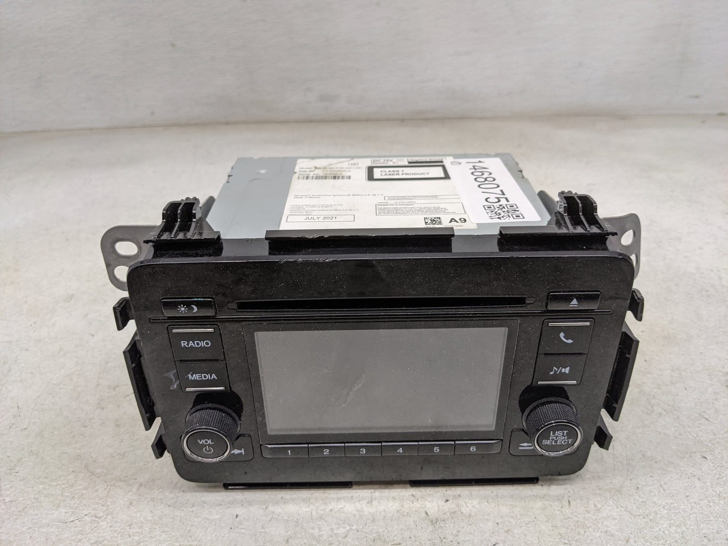 2019-2022 Honda Hr-V Radio AM FM Cd Player Receiver Replacement P/N:39100-T7W-A911-M1 CV-CHV8N0JX Fits Fits 2019 2020 2021 2