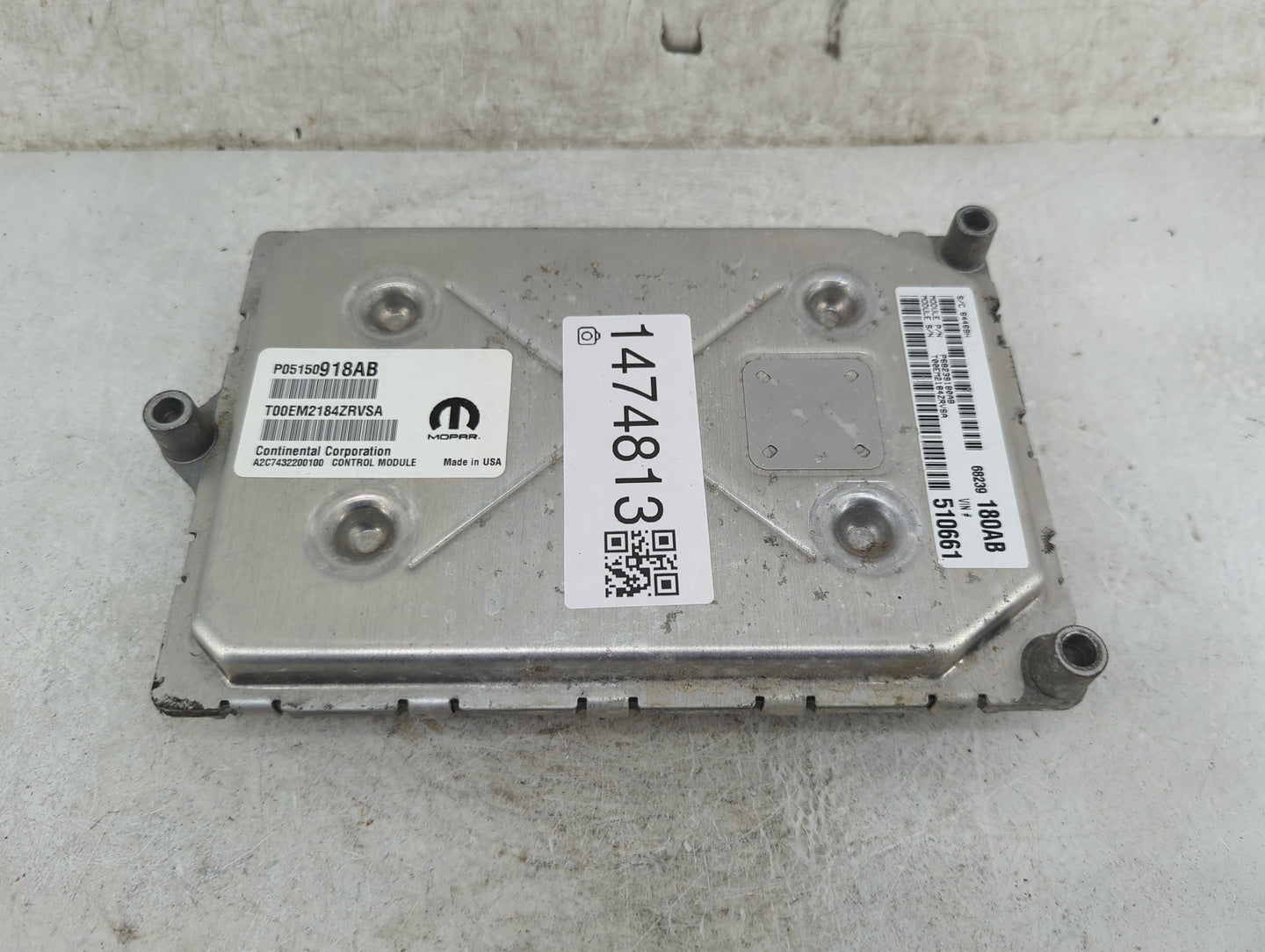 2021-2022 Honda Hr-V PCM Engine Control Computer ECU ECM PCU OEM P/N:68239180AB P05150918AB Fits Fits 2021 2022 OEM Used Aut