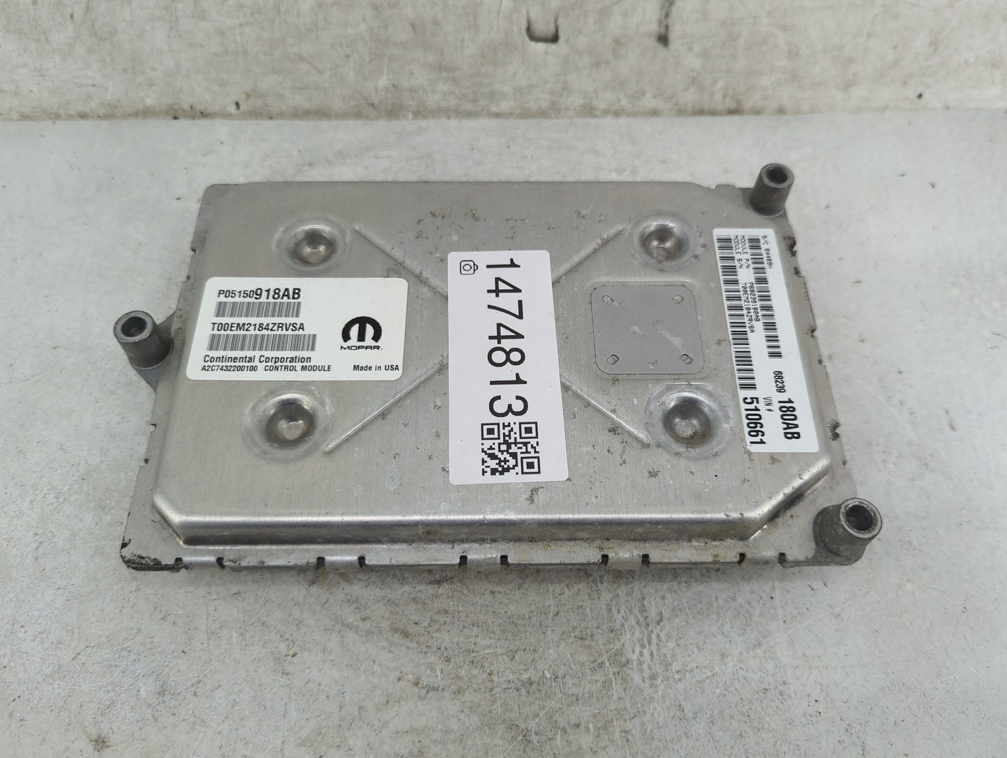 2021-2022 Honda Hr-V PCM Engine Control Computer ECU ECM PCU OEM P/N:68239180AB P05150918AB Fits Fits 2021 2022 OEM Used Aut