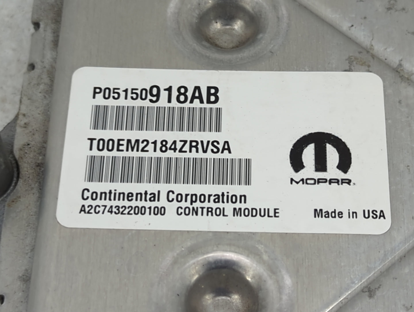 2021-2022 Honda Hr-V PCM Engine Control Computer ECU ECM PCU OEM P/N:68239180AB P05150918AB Fits Fits 2021 2022 OEM Used Aut