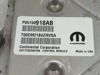 2021-2022 Honda Hr-V PCM Engine Control Computer ECU ECM PCU OEM P/N:68239180AB P05150918AB Fits Fits 2021 2022 OEM Used Aut
