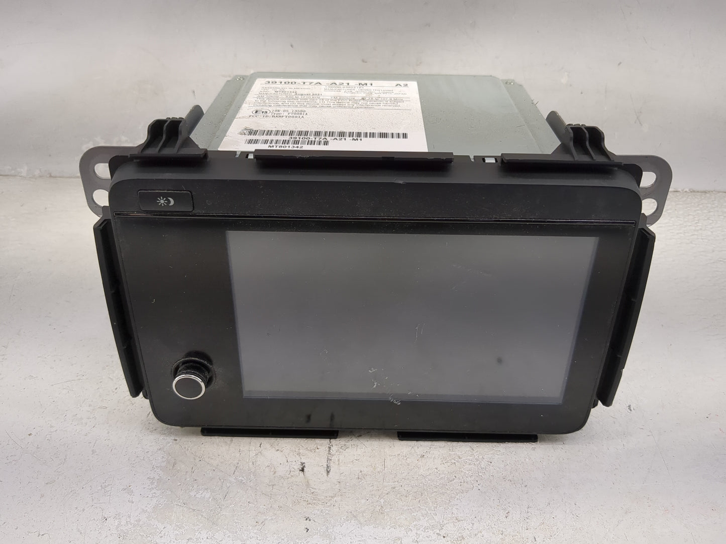 2019-2022 Honda Hr-V Radio AM FM Cd Player Receiver Replacement P/N:39100-T7A-A21-M1 139000-93922101 Fits Fits 2019 2020 202